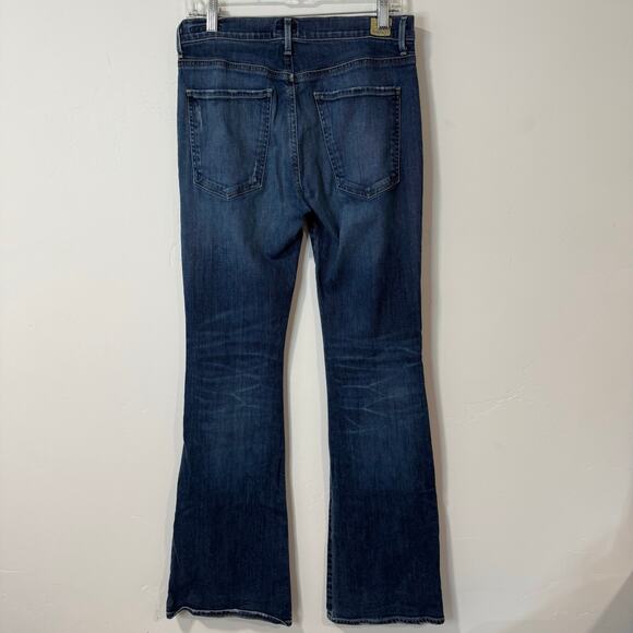 Citizens of Humanity Women's Fleetwood Flare Jeans High Rise Blue Denim 30 - Picture 6 of 11